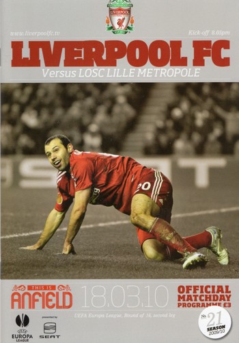 Match programme